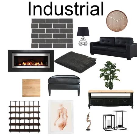 Industrial Interior Design Mood Board by devonia on Style Sourcebook