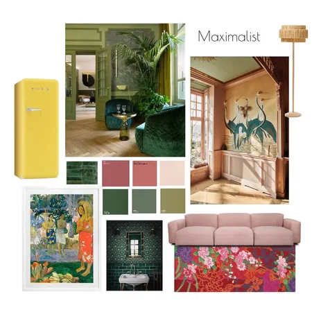 Maximalist mood board Interior Design Mood Board by Sarahsig on Style Sourcebook