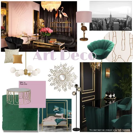 Art Deco Interior Design Mood Board by jess.gregory on Style Sourcebook
