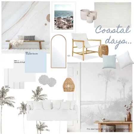 Coastal Days Interior Design Mood Board by jess.gregory on Style Sourcebook