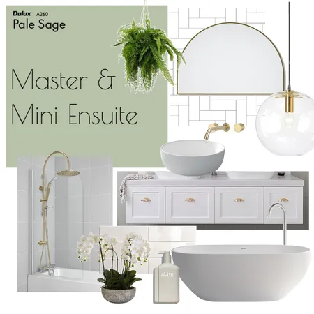 Master & Mini Ensuite Interior Design Mood Board by KarinaWalker on Style Sourcebook