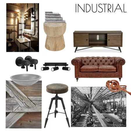 Industrial Interiors Interior Design Mood Board by Alexandra Paul Interiors on Style Sourcebook