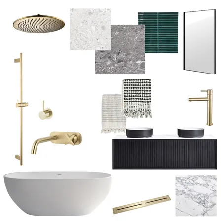 Ensuite Interior Design Mood Board by Shelley Y on Style Sourcebook