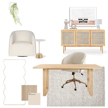Hope Island Office Interior Design Mood Board by Vienna Rose Interiors on Style Sourcebook