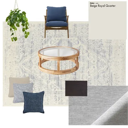 Blue coastal living room Interior Design Mood Board by hannah7344 on Style Sourcebook