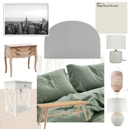 Sage bedroom Interior Design Mood Board by hannah7344 on Style Sourcebook