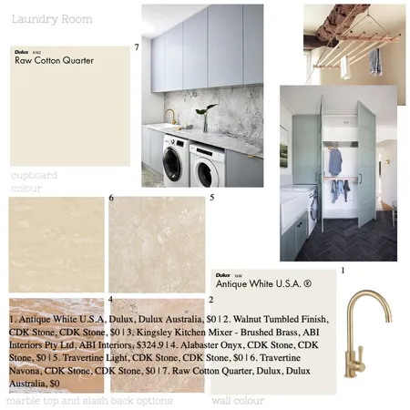 Molly's HomeLaundry Room with tags Interior Design Mood Board by Elisenda Interiors on Style Sourcebook