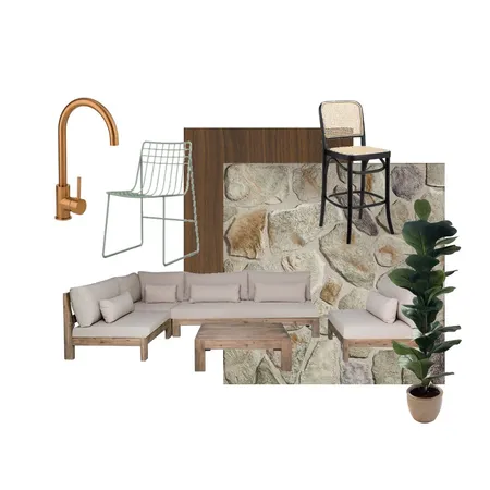 Mediterranean Backyard Interior Design Mood Board by studiogeorgie on Style Sourcebook