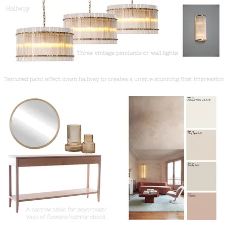 Molly's Home: Hallway Interior Design Mood Board by Elisenda Interiors on Style Sourcebook