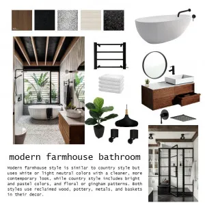 modern farmhouse Interior Design Mood Board by teliyasluiter on Style Sourcebook