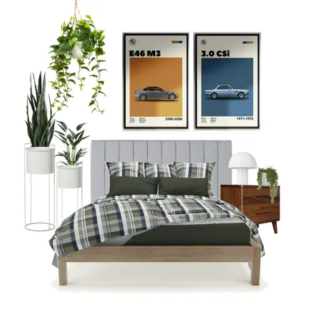 Nicks Bedroom Interior Design Mood Board by rubytalaj on Style Sourcebook
