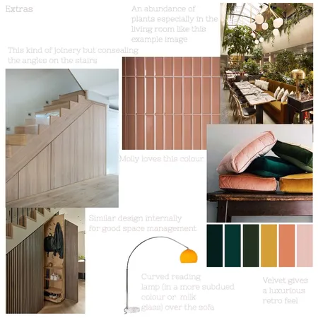 Molly's Home: Extras Interior Design Mood Board by Elisenda Interiors on Style Sourcebook