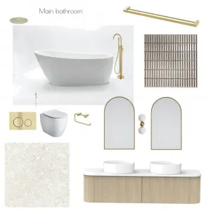 Main bathroom Interior Design Mood Board by AmandaShepherd on Style Sourcebook