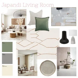 Japandi Living Room Interior Design Mood Board by ashleighpaige on Style Sourcebook