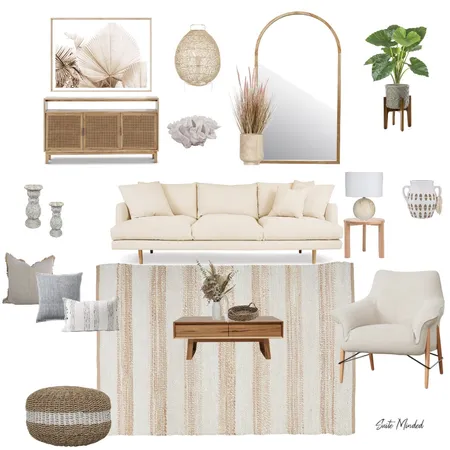 Coastal Living Room Interior Design Mood Board by Suite.Minded on Style Sourcebook