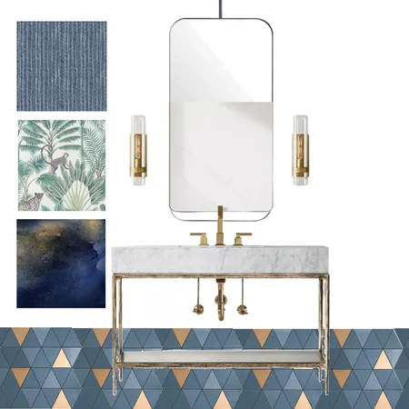 Powder Room 2 Interior Design Mood Board by Studio Vincent on Style Sourcebook