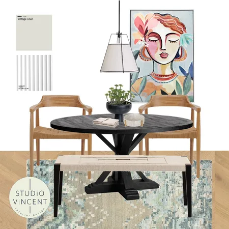 Dining room 1 Interior Design Mood Board by Studio Vincent on Style Sourcebook