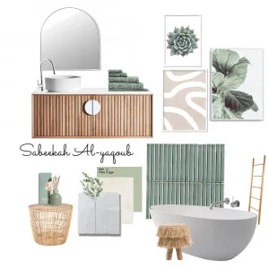 sage bathroom Interior Design Mood Board by Sabeekah on Style Sourcebook