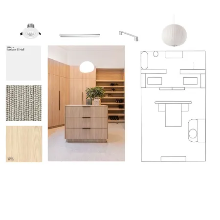 walkin wardrobe Interior Design Mood Board by teliyasluiter on Style Sourcebook