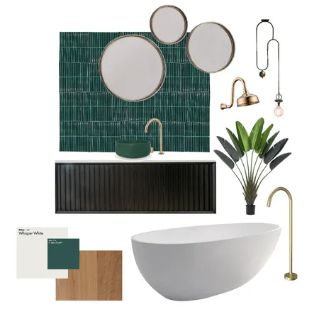 Green Vintage Interior Design Mood Board by catherinecue on Style Sourcebook