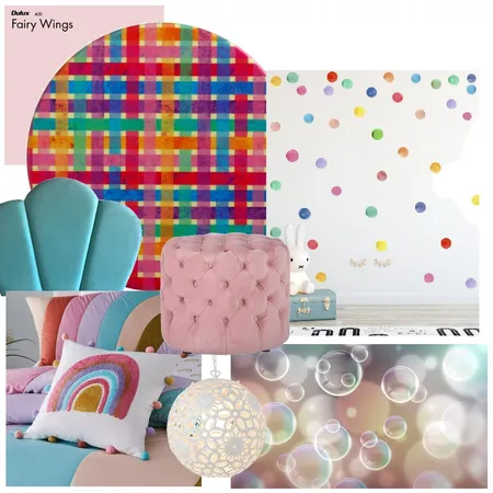 Glam Rainbow Interior Design Mood Board by mellalynne on Style Sourcebook