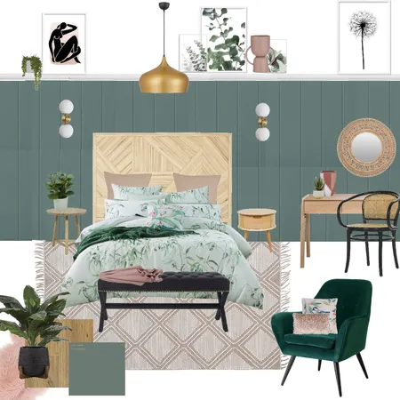 Guest Bedroom Interior Design Mood Board by Lucey Lane Interiors on Style Sourcebook