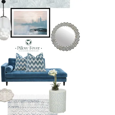 Blue Interior Design Mood Board by bon_ana on Style Sourcebook