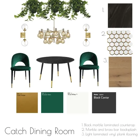 Catch Dining Room Interior Design Mood Board by JessJames1 on Style Sourcebook