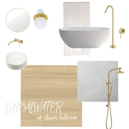 SHOAL WATER UPSTAIRS BATHROOM Interior Design Mood Board by zoekernan on Style Sourcebook