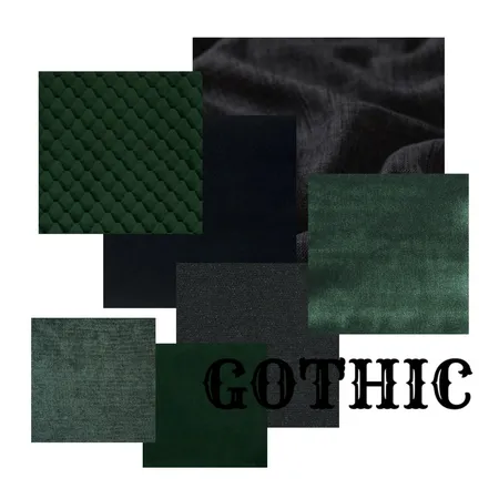 GOTHIC Interior Design Mood Board by Talij on Style Sourcebook