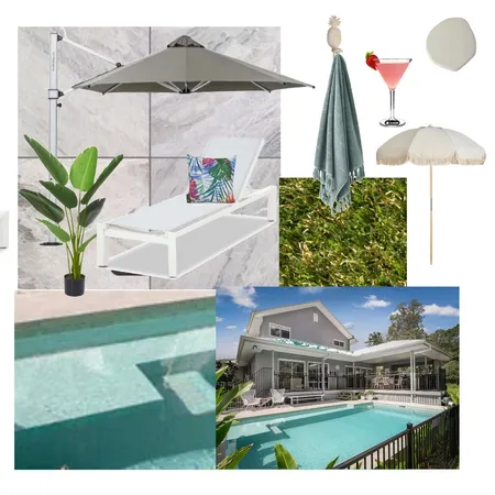 Pool Interior Design Mood Board by Kellie Dedman on Style Sourcebook