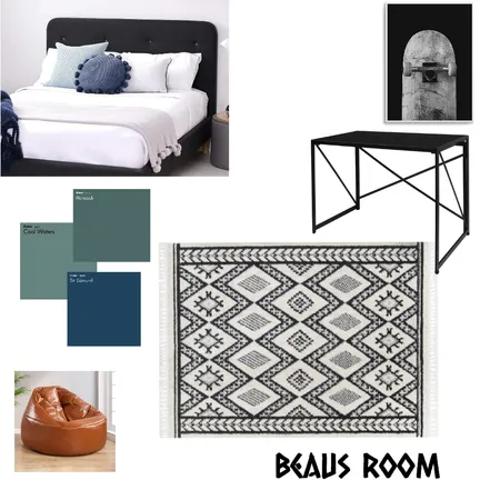 Beau's bedroom Interior Design Mood Board by noonoo_goeslala on Style Sourcebook