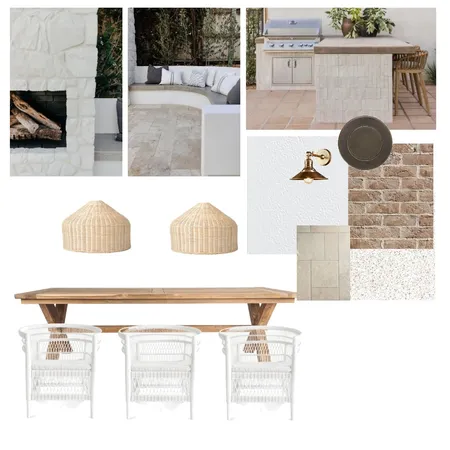 Chardonnay Exterior concept development Interior Design Mood Board by ESTIL HOME on Style Sourcebook