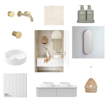 Master Bathroom Vanity Interior Design Mood Board by Stylingbydaph on Style Sourcebook