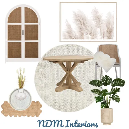 Coastal Dining Room Sample Board Interior Design Mood Board by Savvi Home Styling on Style Sourcebook