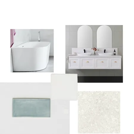 Main Bathroom Interior Design Mood Board by nomewilliams@icloud.com on Style Sourcebook