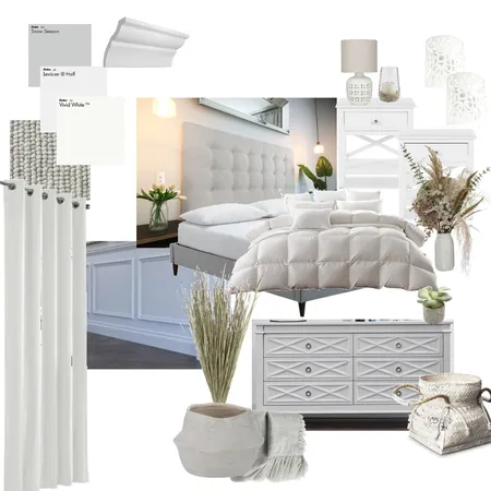 Hampton master bed Interior Design Mood Board by MatchDS on Style Sourcebook