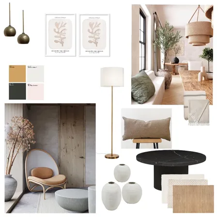 Japandi Style Interior Design Mood Board by madalina.agn@gmail.com on Style Sourcebook