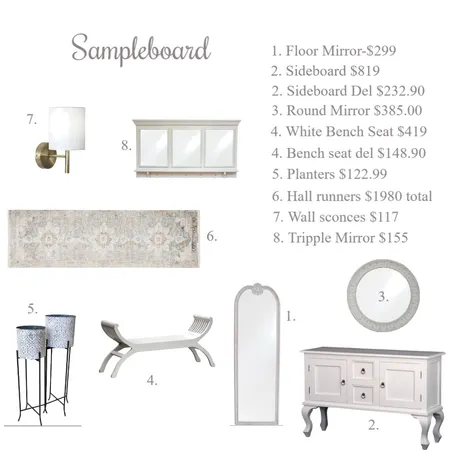 Vick Collins Sampleboard Interior Design Mood Board by Style by Sisters on Style Sourcebook