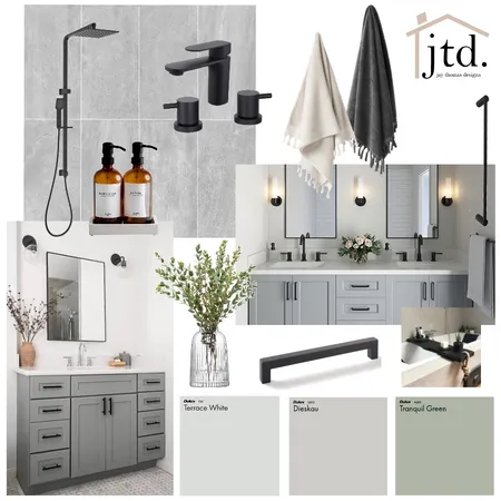 Bathroom Mood Board Interior Design Mood Board by jaythomasdesigns on Style Sourcebook