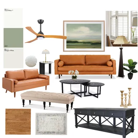 Living Room Sample Board Interior Design Mood Board by Spencer N. Sze on Style Sourcebook