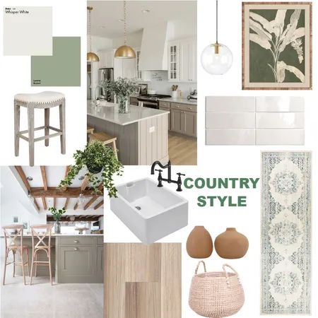Country Style Moodboard Interior Design Mood Board by kingkanya on Style Sourcebook