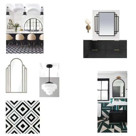 Modern Deco Interior Design Mood Board by Be Interiors & Styling on Style Sourcebook