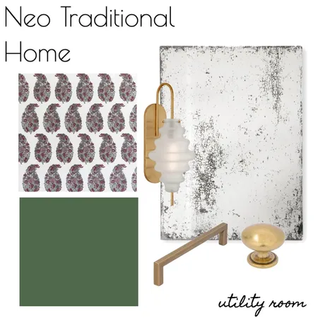 NEO TRAD HOME - Utility room Interior Design Mood Board by RLInteriors on Style Sourcebook