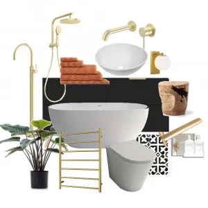 The Block - Omar and Oz's Main Bathroom Interior Design Mood Board by The Blue Space on Style Sourcebook