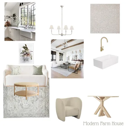 Modern Farm House Interior Design Mood Board by Be Interiors & Styling on Style Sourcebook