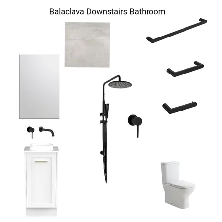 Balaclava Downstairs Interior Design Mood Board by Hilite Bathrooms on Style Sourcebook