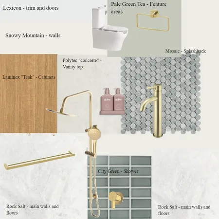 Main Bathroom Interior Design Mood Board by Rprince on Style Sourcebook