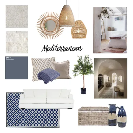 Mediterranean Interior Design Mood Board by GemmaLunar on Style Sourcebook