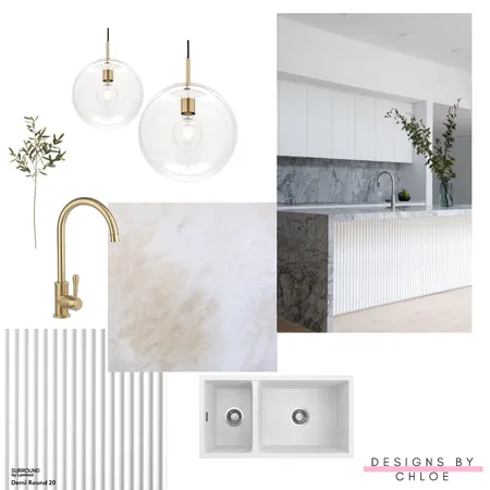 Bright and airy kitchen Interior Design Mood Board by Designs by Chloe on Style Sourcebook